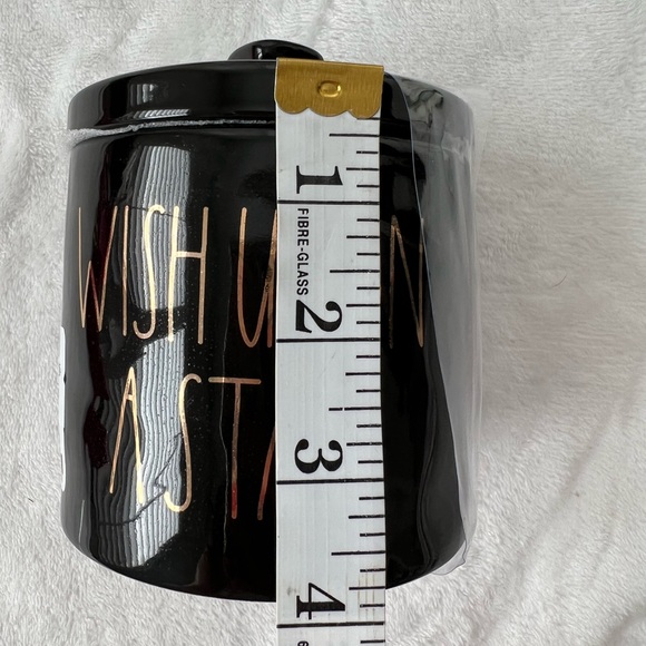 ❌SOLD❌ Rae Dunn | NWT WISH UPON A STAR Ceramic Canister in Black and Gold - Picture 11 of 13